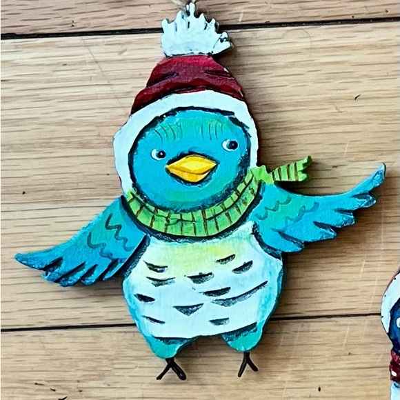 Cute Winter Bird Ornaments - Picture 3 of 5